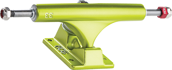 ACE AF1 Polished Satin Lime Green 33 Skateboard Trucks- Set Of 2- 8.0" Axles NEW