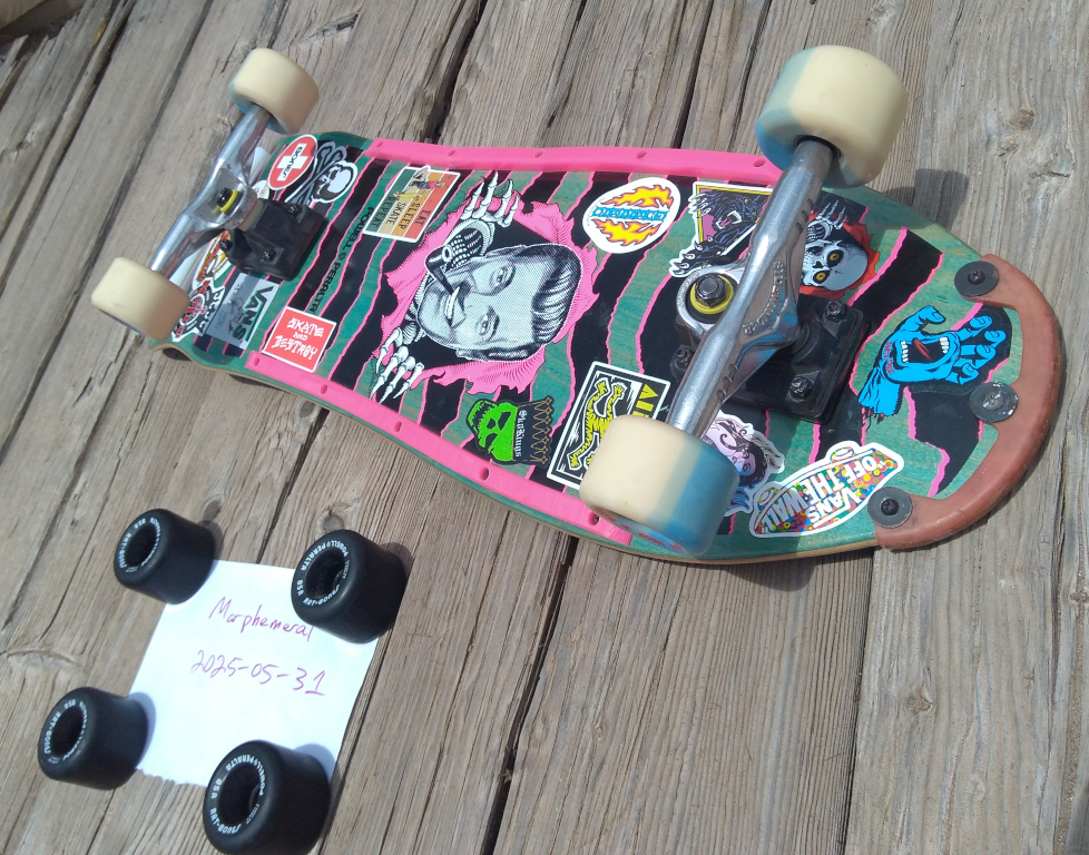 Powell-Peralta Geegah Ripper w/ Gullwing Sidewinders & Dragons 60mm 93a