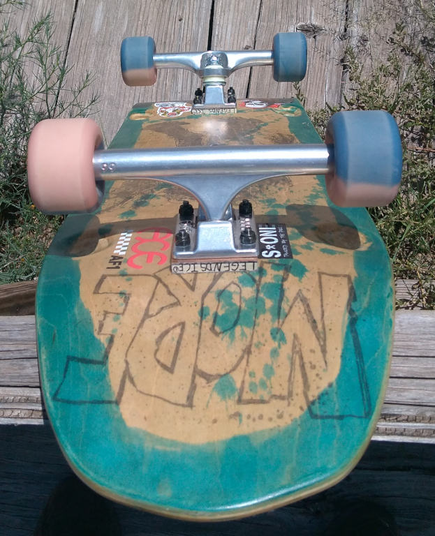 nose bottom down