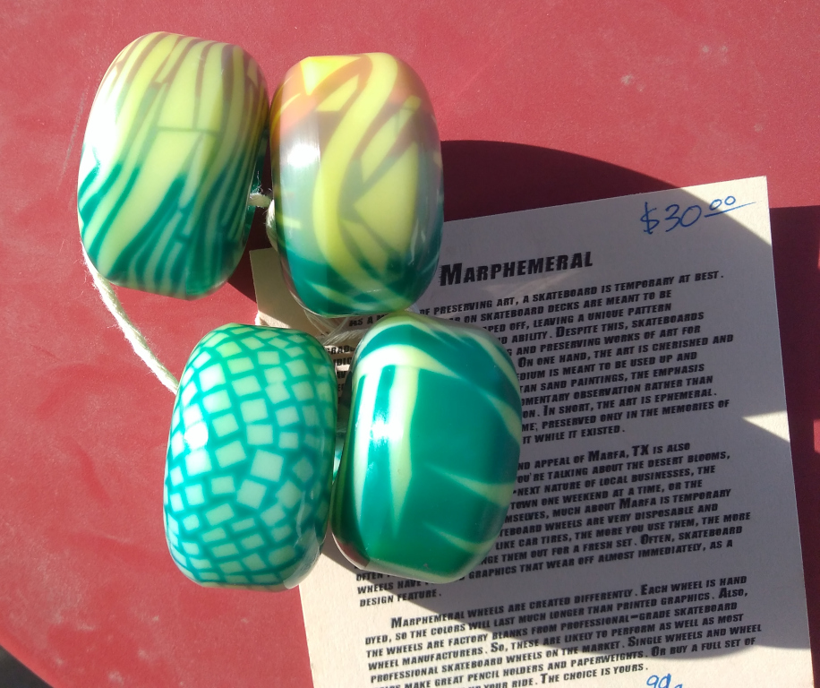 Experiments in Masking, tread view 2